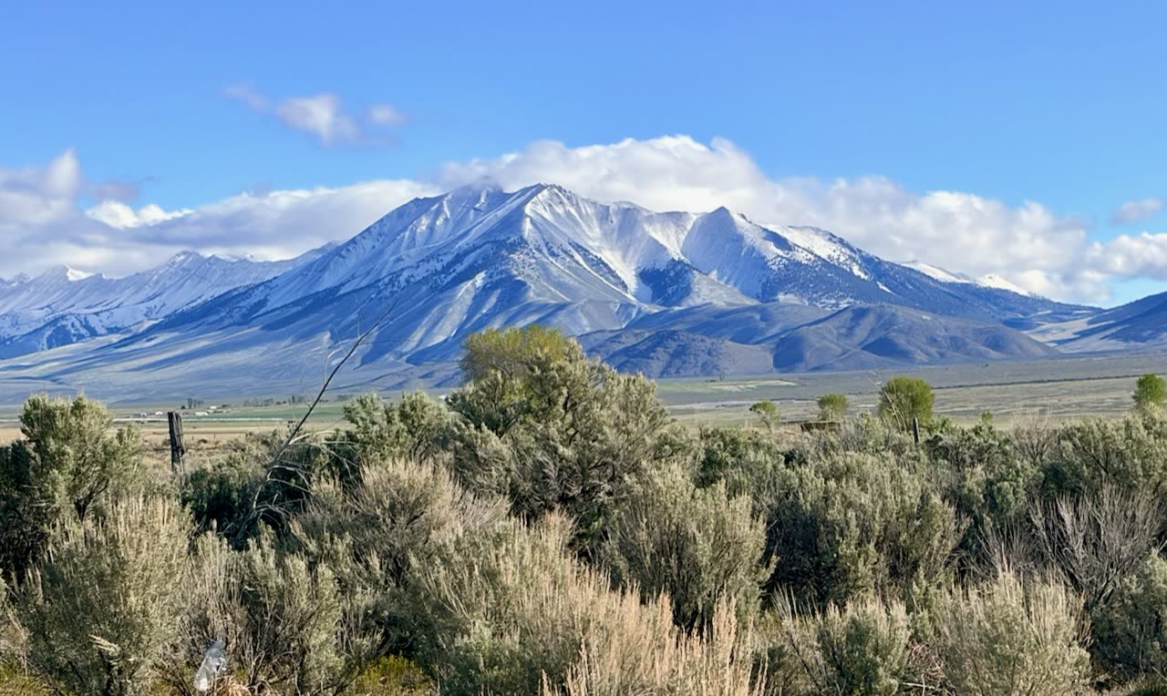 Mount Borah rising above the Lost River Valley